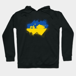 Ukraine Tractor Freedom Hoodie